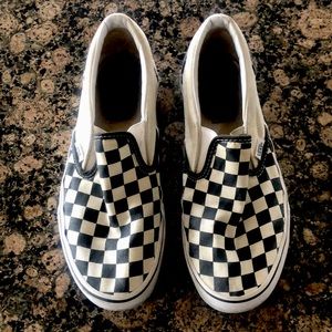 Checkerboard Slip-Ons